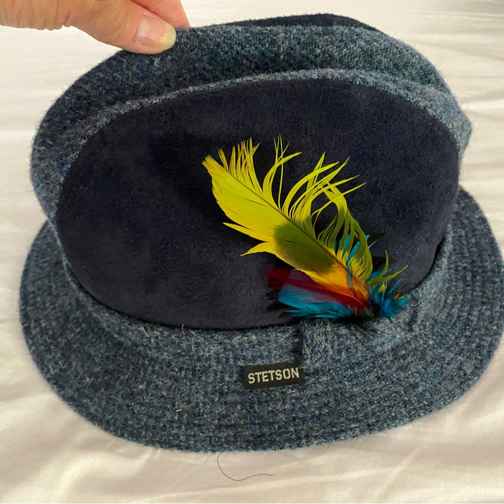 Stetson Hat.  Harris Tweed Wool